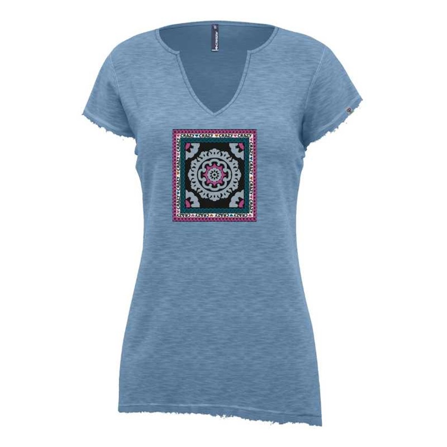 CRAZY IDEA T-SHIRT MANDALA DONNA